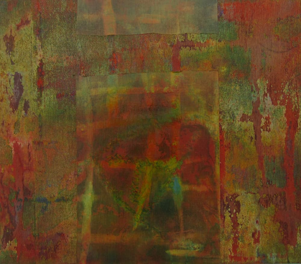 Vibrant Earthy Layers by Claudio Boczon — canvas wall art