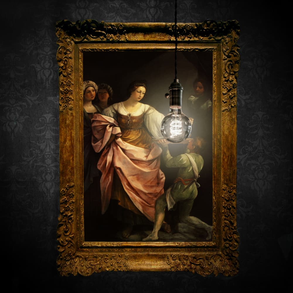 Dramatic Painting Light by Marja van den Hurk — canvas wall art