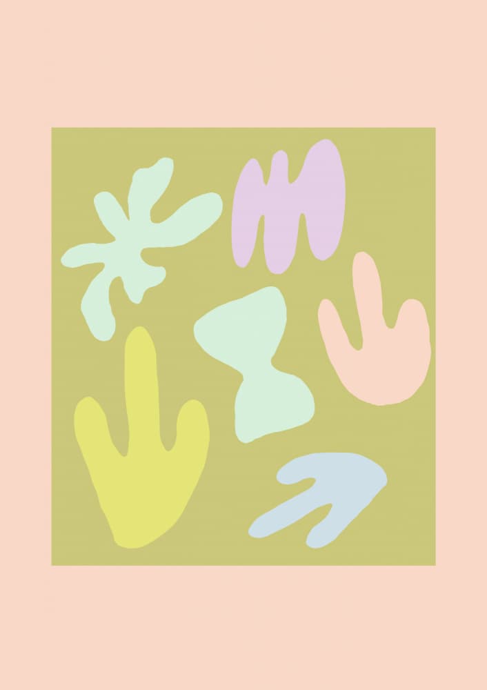 Floralcolorpartyno27 by Treechild — canvas wall art