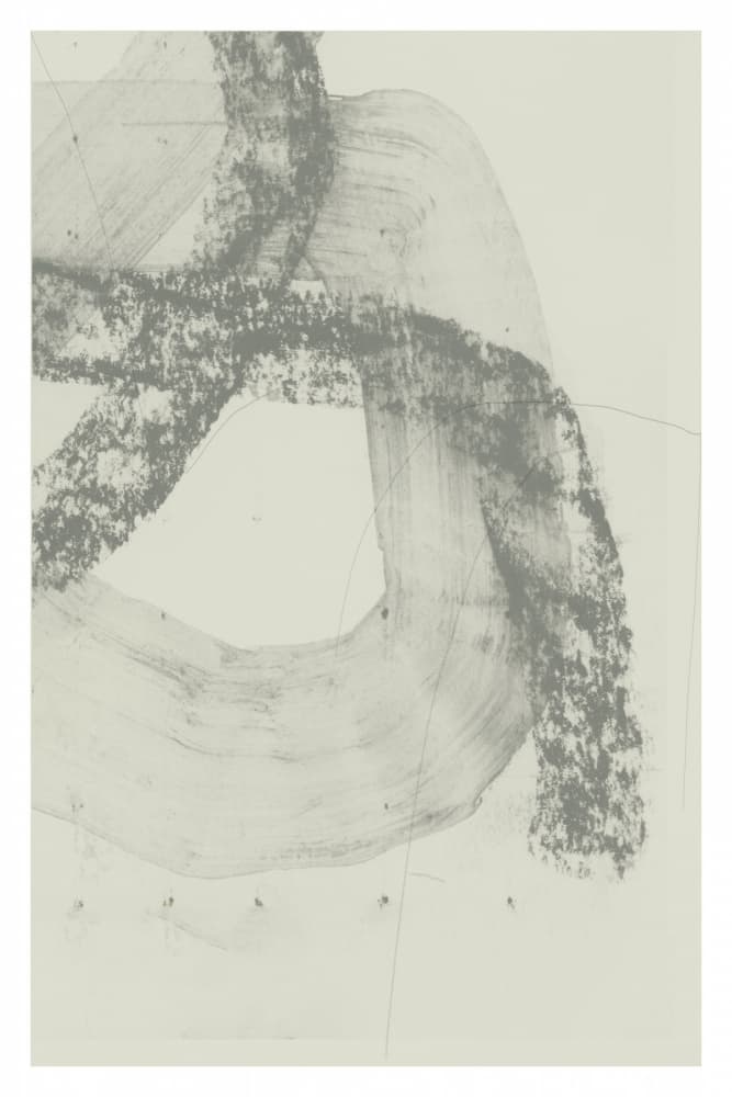 Abstract Gray Markings by cartissi — canvas wall art