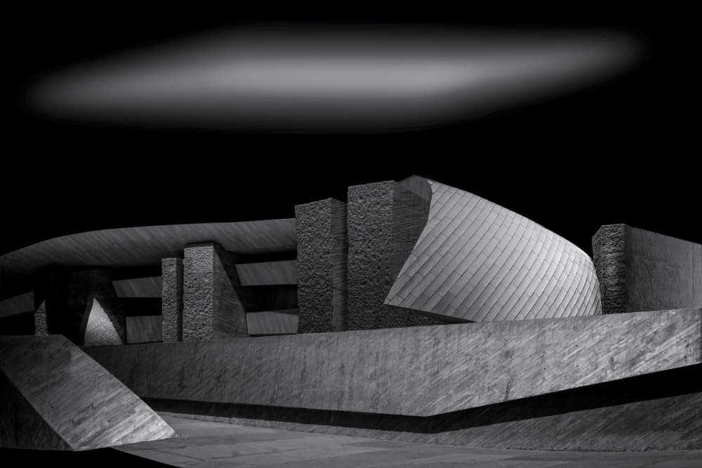 Dramatic Concrete Architecture by Rolf Endermann — canvas wall art