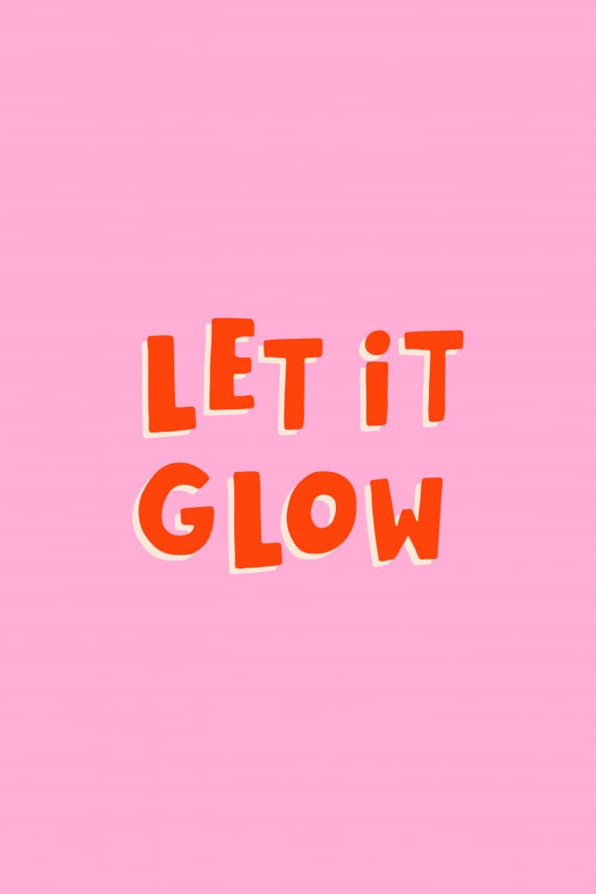 Let It Glow by Maren Gross — canvas wall art