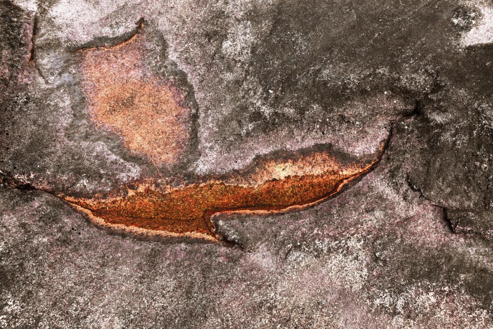 Weathered Mineral Surface by Christina Sillen — canvas wall art