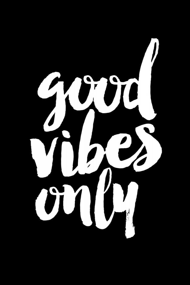 Good Vibes Only by Brett Wilson — canvas wall art
