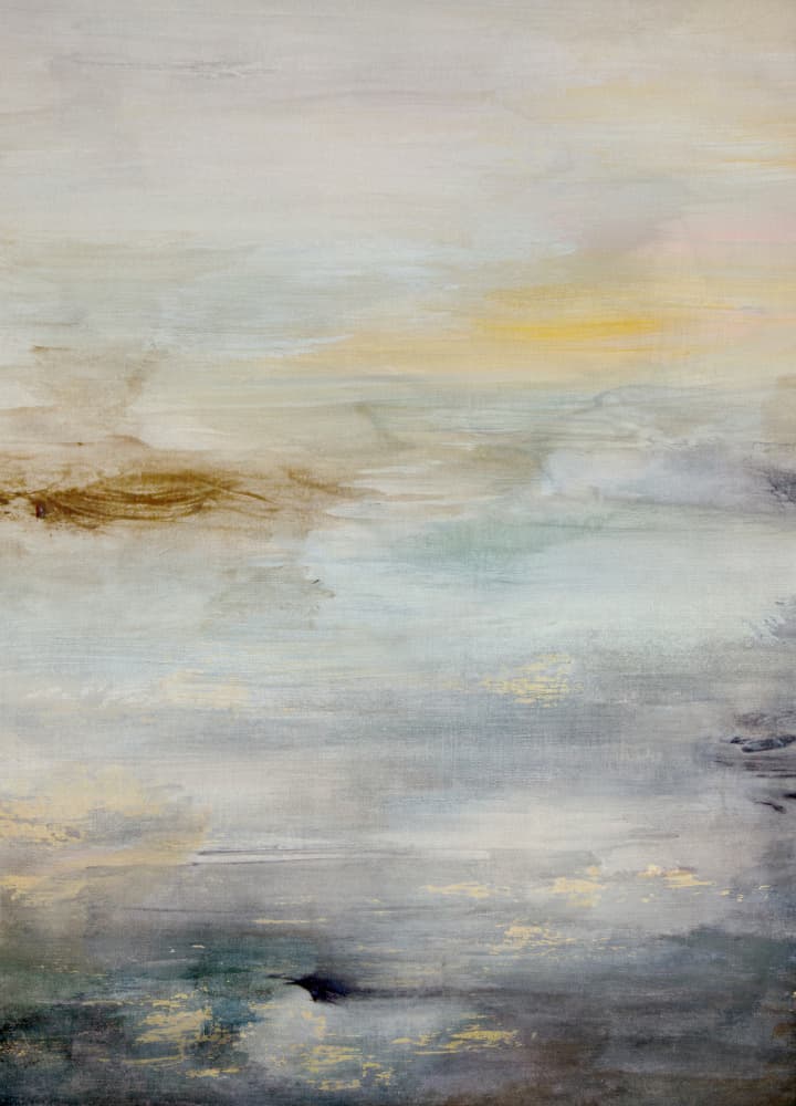Tranquil Horizon Glow by Gemma Bardot — canvas wall art