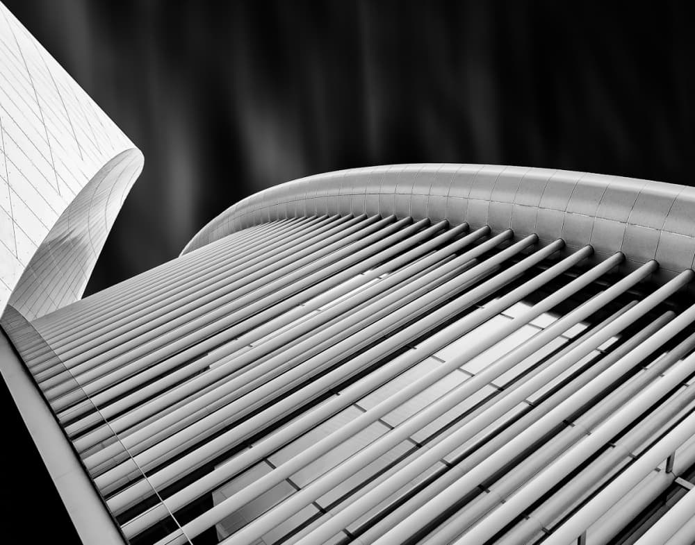 Modern Architectural Curves by Michiel Hageman — canvas wall art