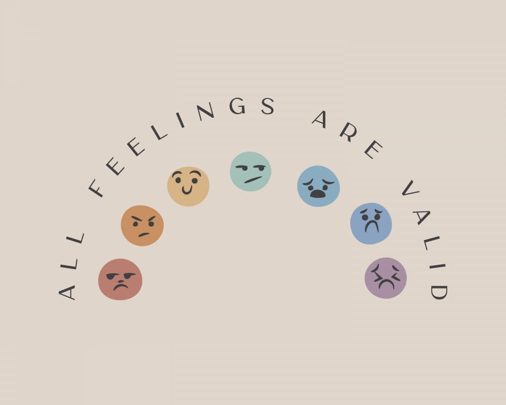 All Feelings Are Valid by KsanaKalpa — canvas wall art