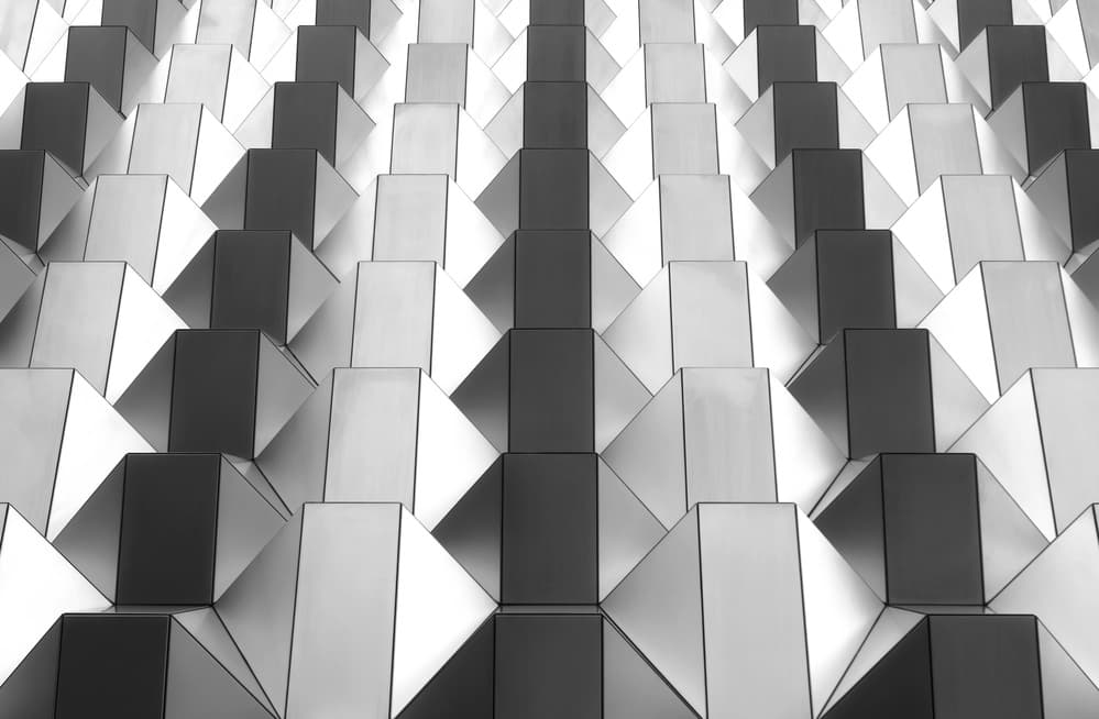 Dynamic Geometric Pattern by Hans-Wolfgang Hawerkamp — canvas wall art