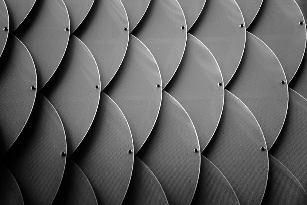 Geometric Scale Pattern by Peter Pfeiffer — canvas wall art