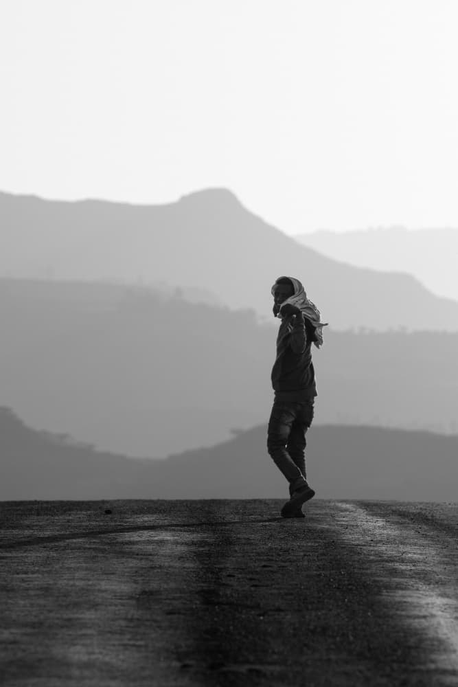 Walking The Mountain Road by António Carreira — canvas wall art