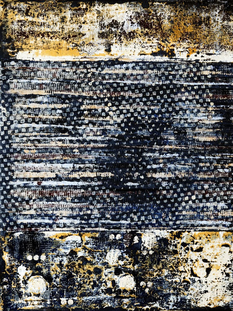 Distressed Urban Grid by Petr Strnad — canvas wall art