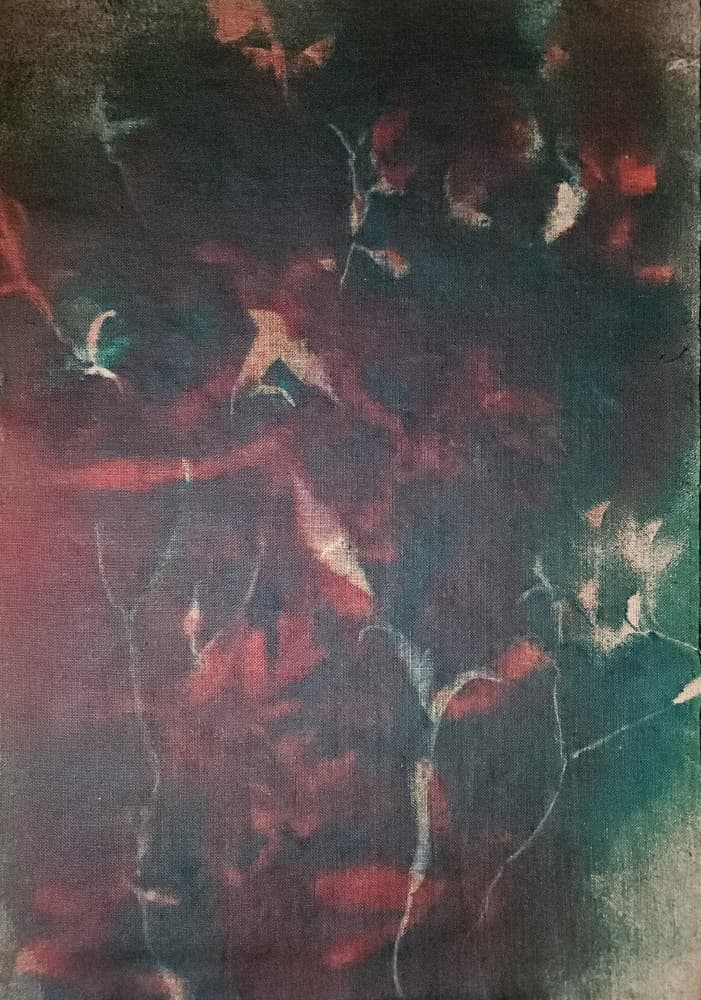 Dark Abstract Texture by Stefano Mazzolini — canvas wall art