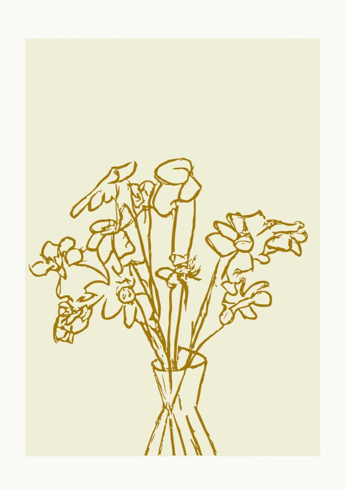Botanicalineno45 by Treechild — canvas wall art