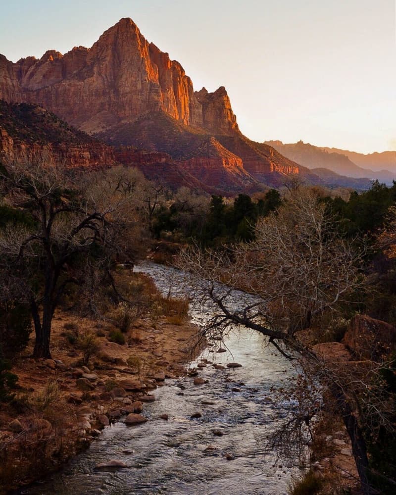 Golden Canyon River by Del Mundo Imagery — canvas wall art