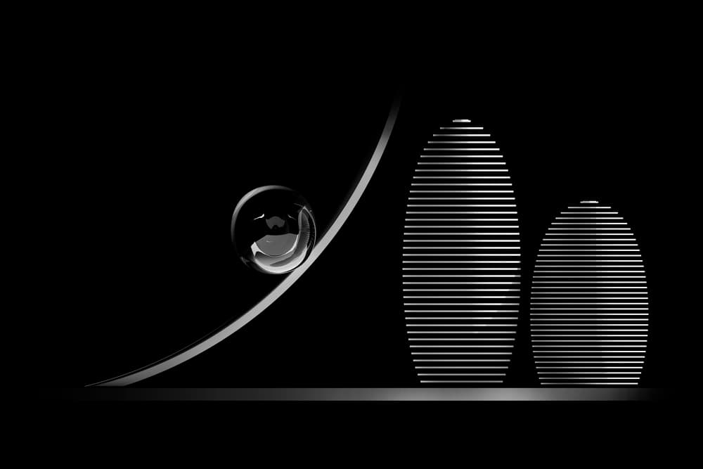 Elegant Sphere Arrangement by Antonyus Bunjamin (Abe) — canvas wall art