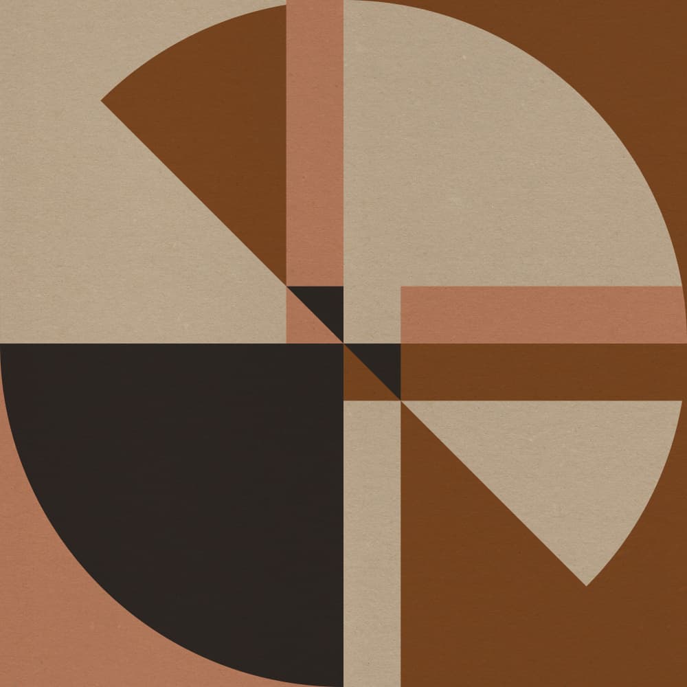 Modern Geometric Blocks by Dina Dankers — canvas wall art