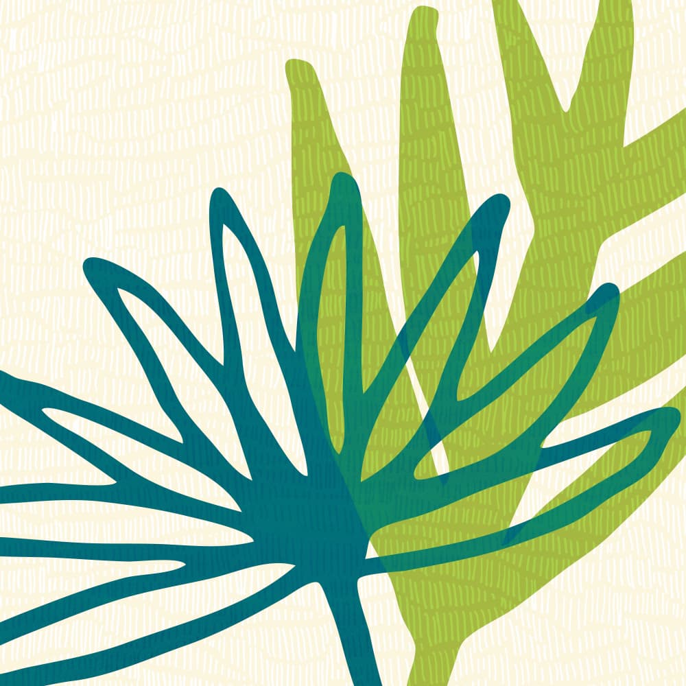 Modern Greenery by Kristian Gallagher — canvas wall art