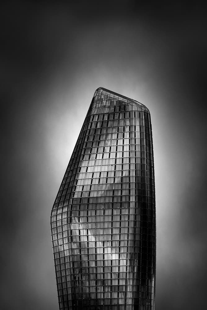 Bold Modern Skyscraper by George Digalakis — canvas wall art
