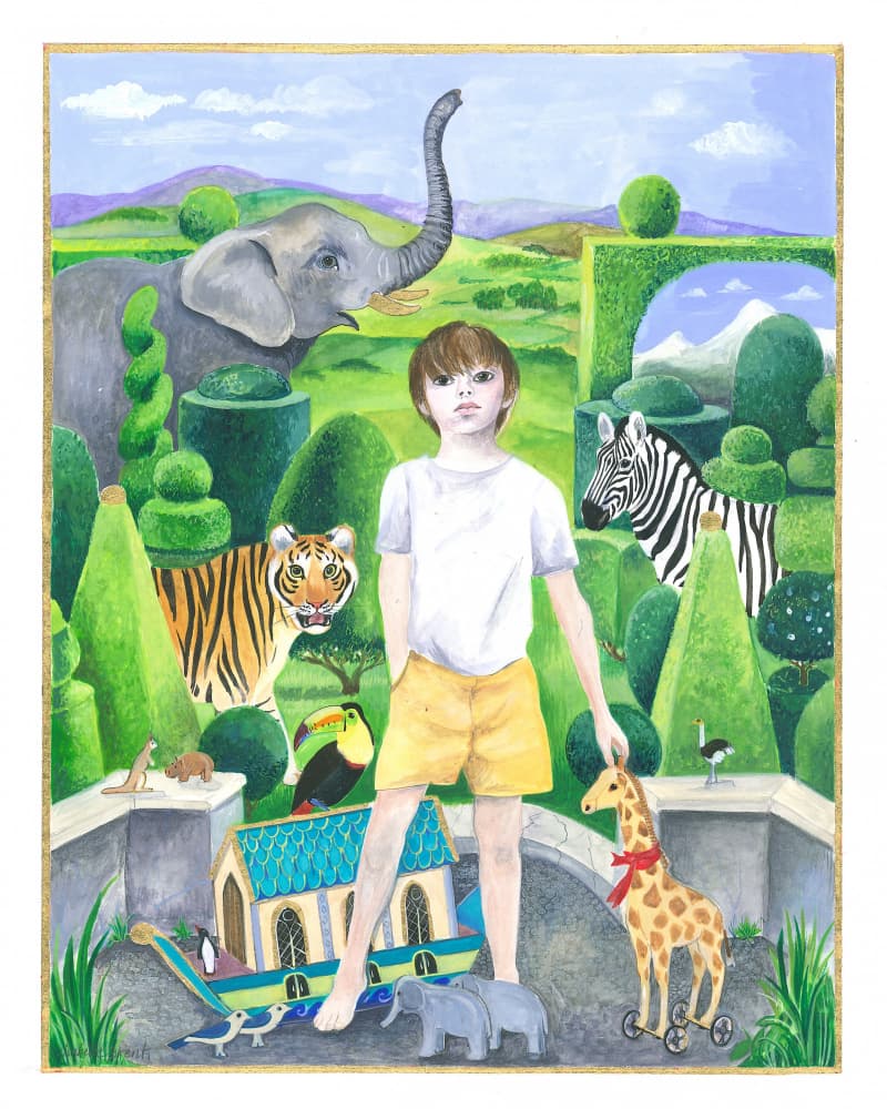 A child's Imagination by Isabelle Brent — canvas wall art