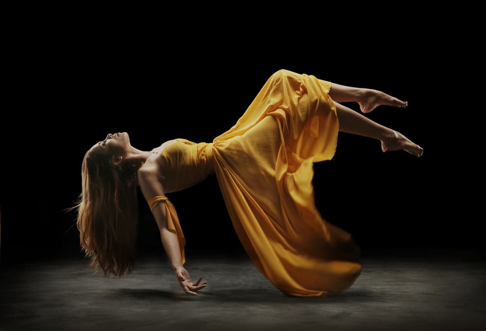 Ethereal Golden Flow by Sebastian Kisworo — canvas wall art