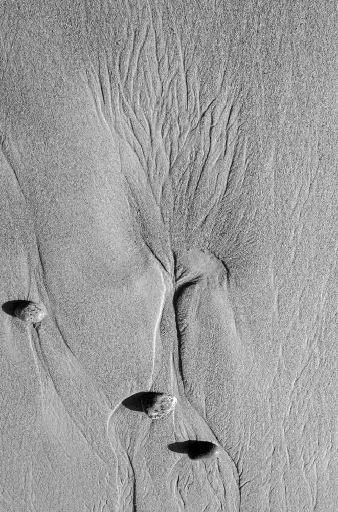Abstract Sand Flow by Ingrida Urbonavičienė — canvas wall art