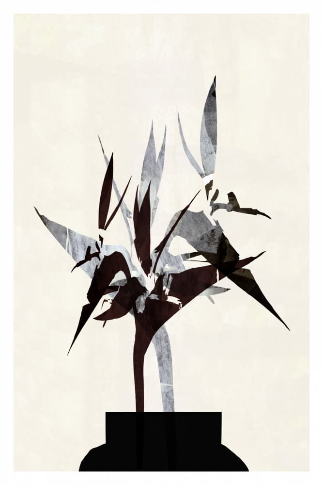Modern Botanical Still Life by cartissi — canvas wall art