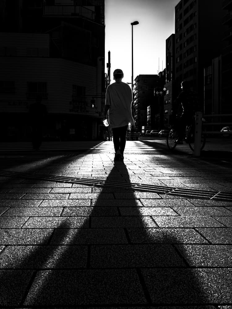 Sunset by Kenichiro Tsukada — canvas wall art