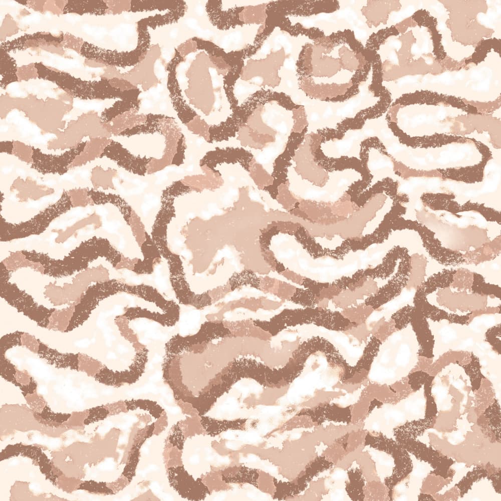 Earthy Organic Swirls by Aliya Putrus — canvas wall art