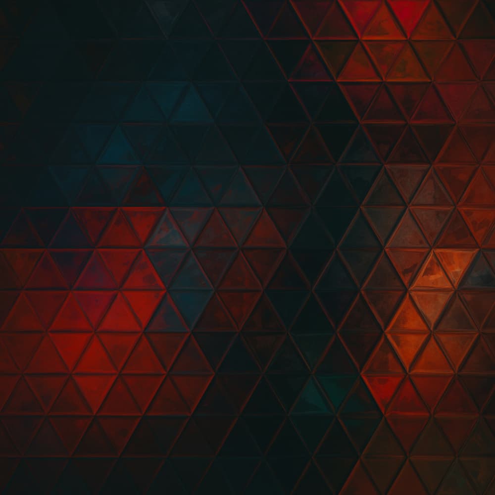 Moody Geometric Pattern by Justyna Jaszke — canvas wall art