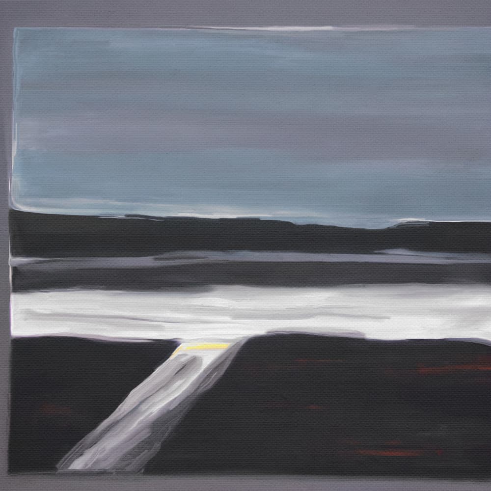 Serene Horizon Path by The Printable Studio — canvas wall art