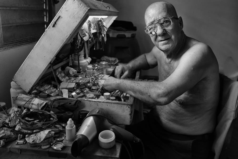 Artisan at Work by Andy Bauer — canvas wall art