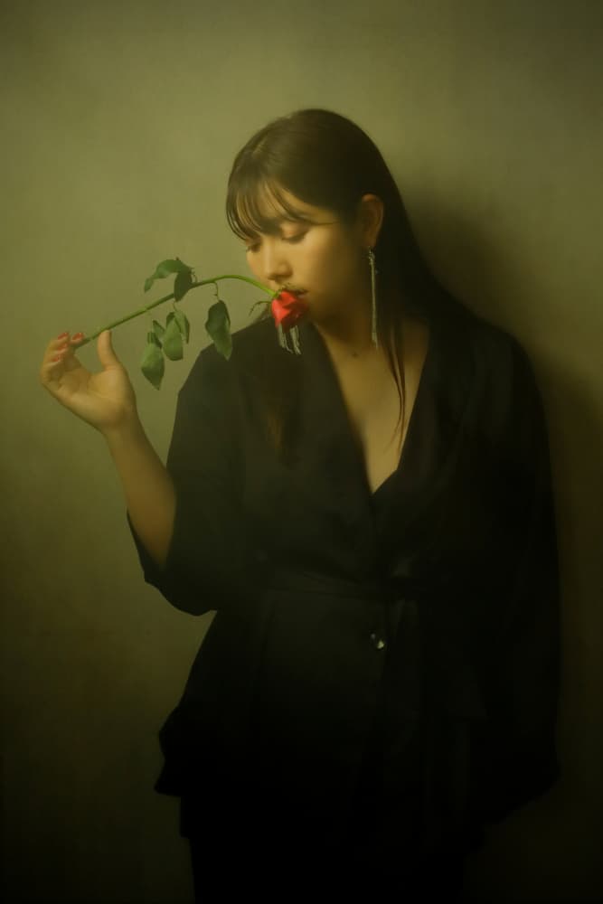 Dark Rose Beauty by Blue_Rose — canvas wall art