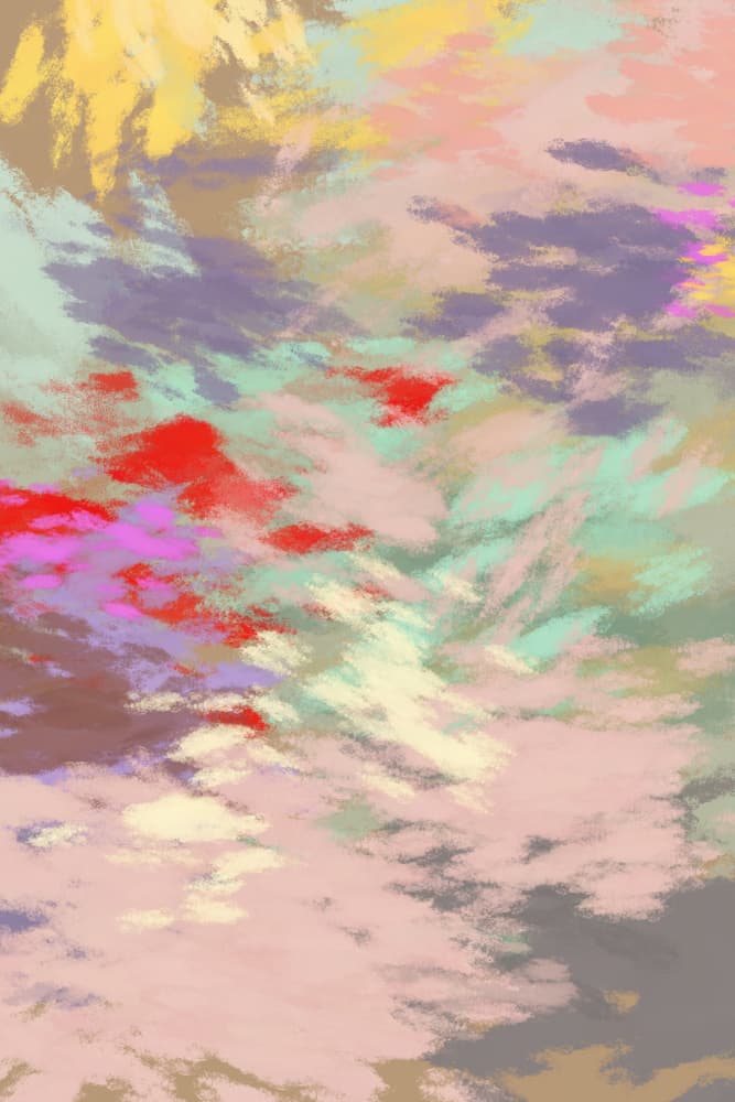Vibrant Abstract Colors by Simona Gocan — canvas wall art