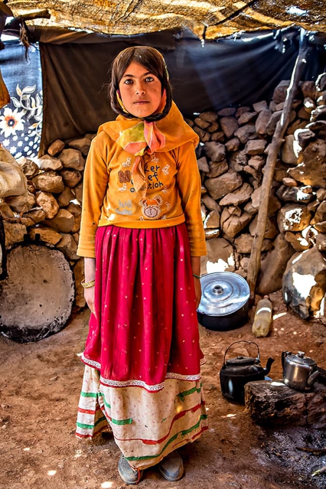 Traditional Girl In Home by Mohammadreza Momeni — canvas wall art