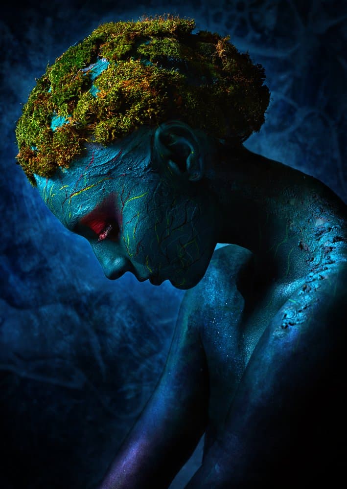 Ethereal Forest Spirit by Ivan Kovalev — canvas wall art