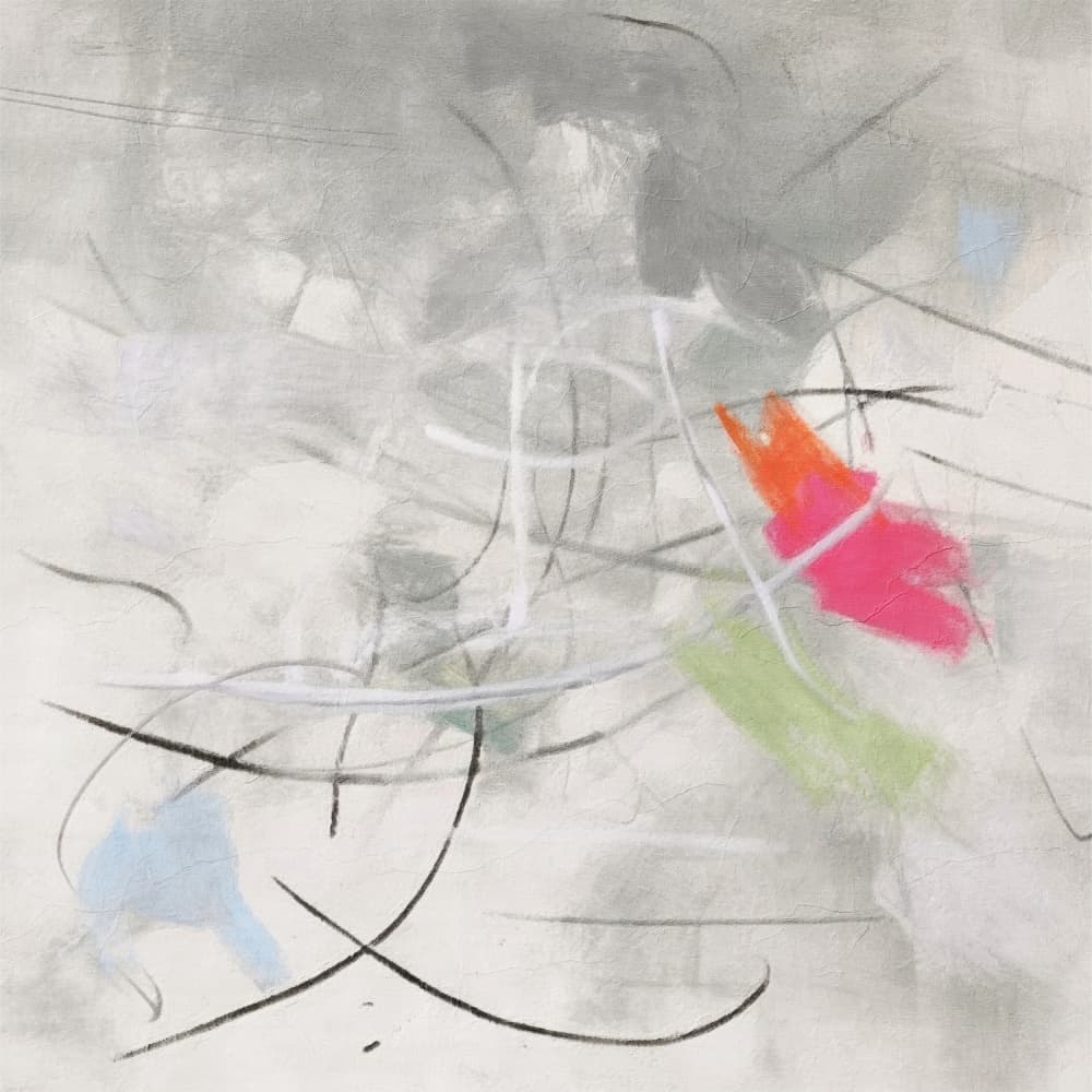 Colorful Abstract Flow by Alma — canvas wall art