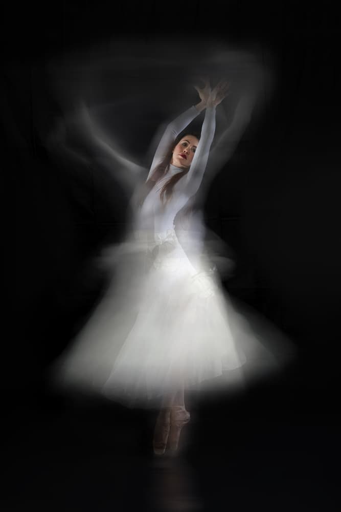 Ethereal Dancer in Motion by Rob Li — canvas wall art