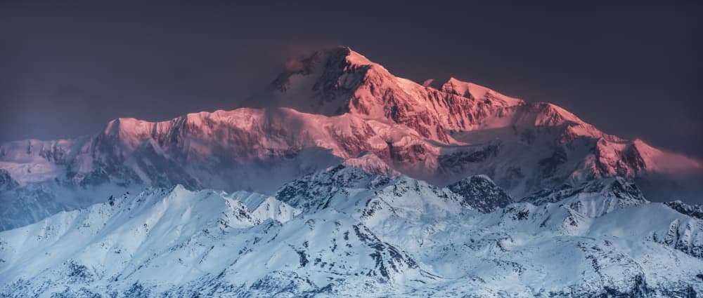 Mount Denali Panorama by Stefan Hefele — canvas wall art