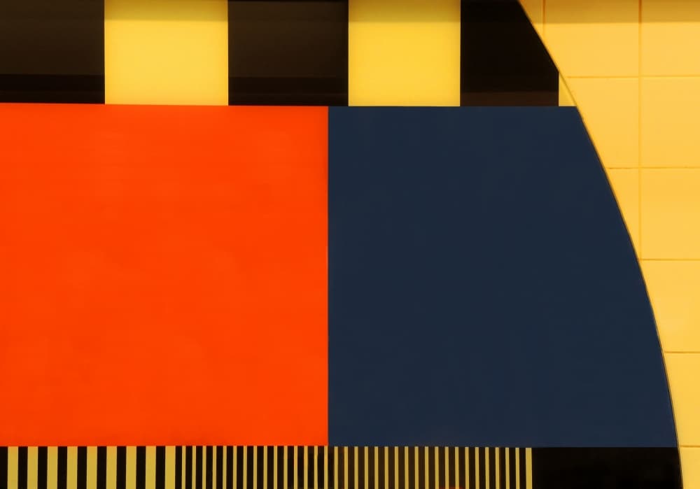 Modern Abstract Geometry by Huib Limberg — canvas wall art
