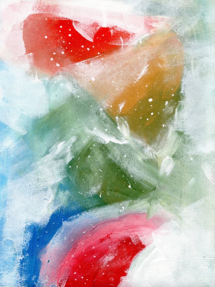 Dynamic Color Strokes by Ejaaz Haniff — canvas wall art