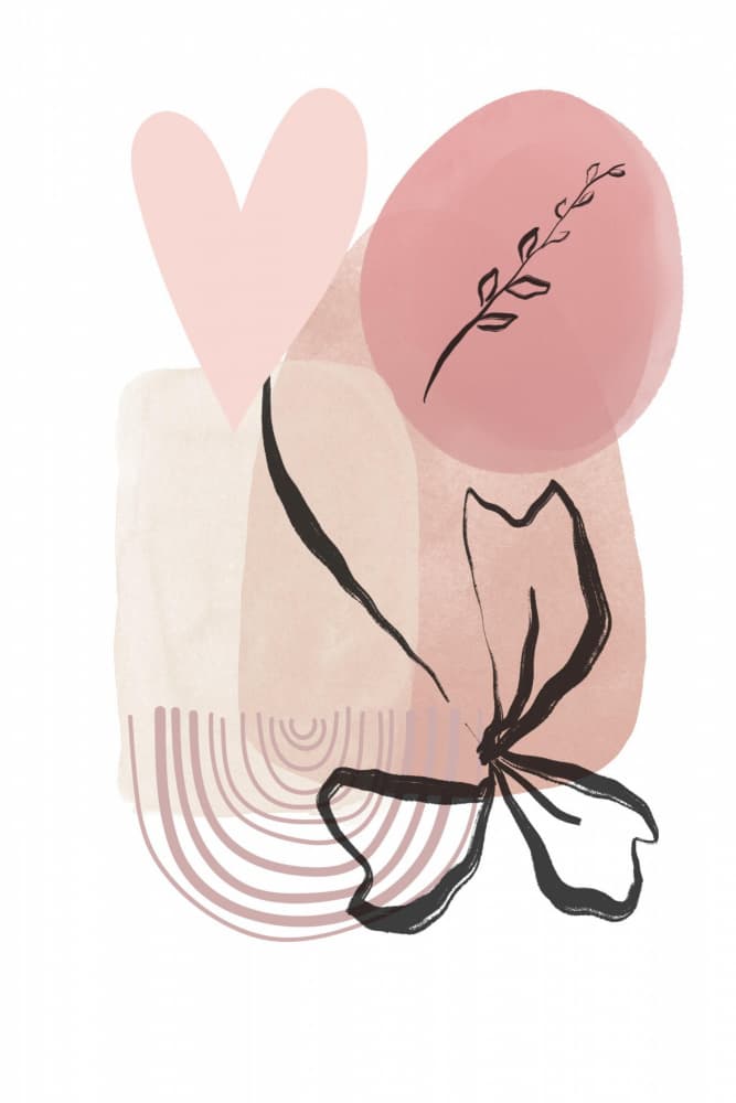 Soft Pink Aesthetic by Sally Ann Moss — canvas wall art