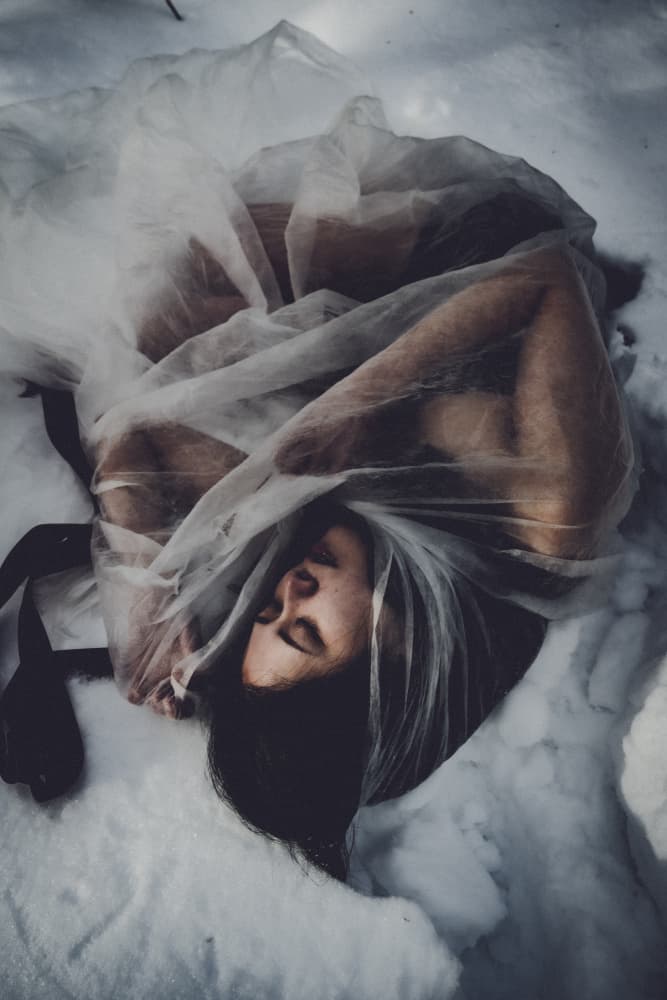 Ethereal Winter Dream by Kurosaki Sangan — canvas wall art
