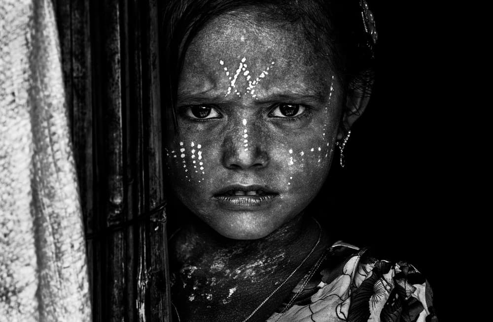 Intense Cultural Portrait by Joxe Inazio Kuesta Garmendia — canvas wall art