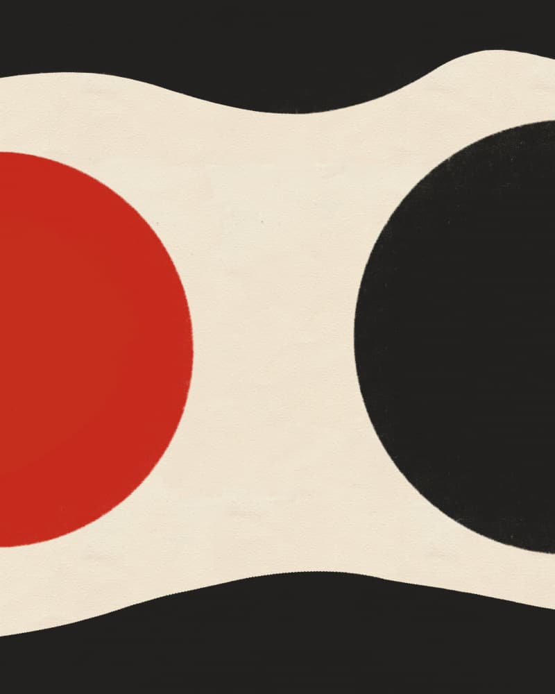 Abstract Wavy Circles by Deepthi s — canvas wall art