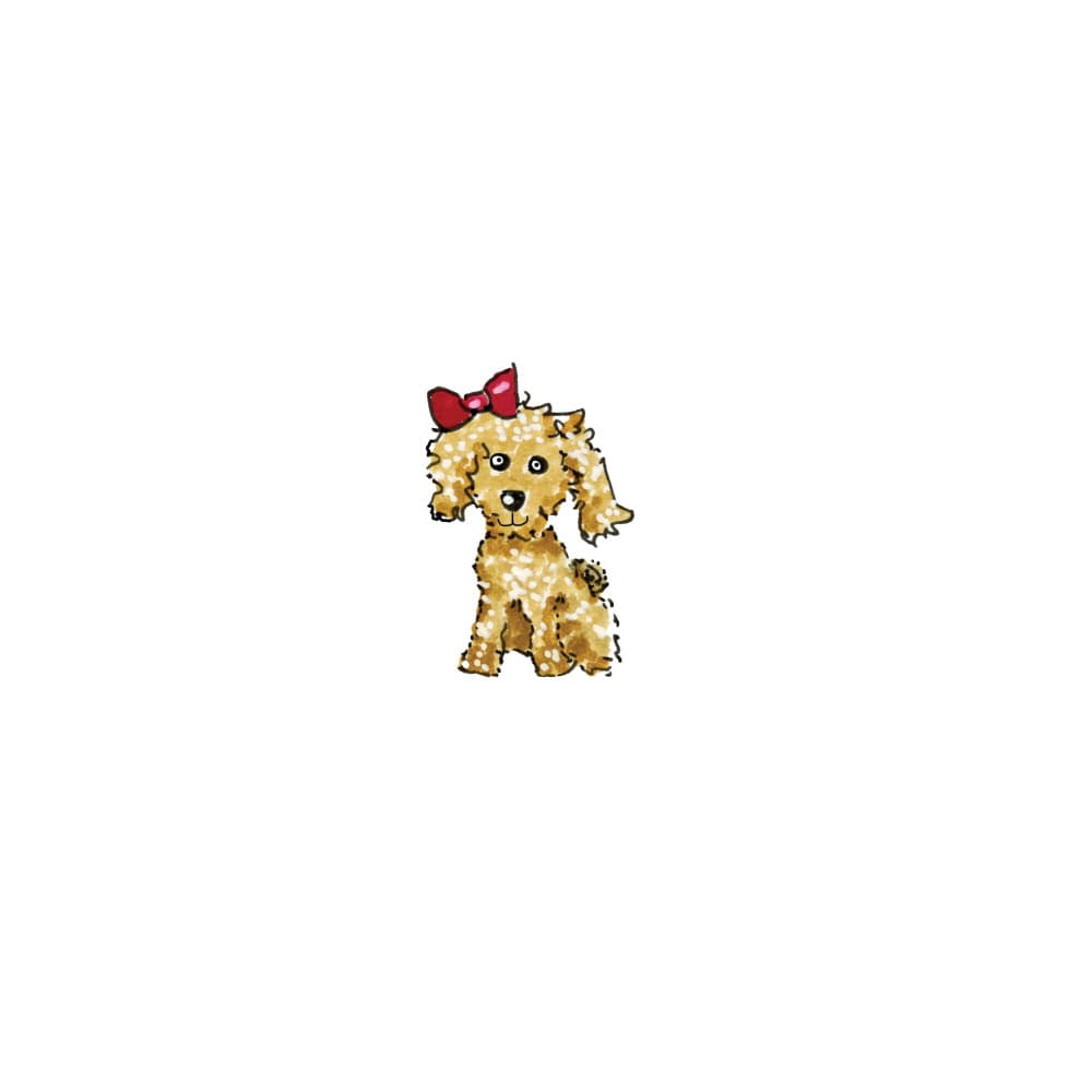 Adorable Golden Puppy by Breanna Megan Studio — canvas wall art