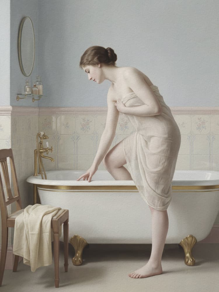 Testing The Water by Andreas Magnusson — canvas wall art