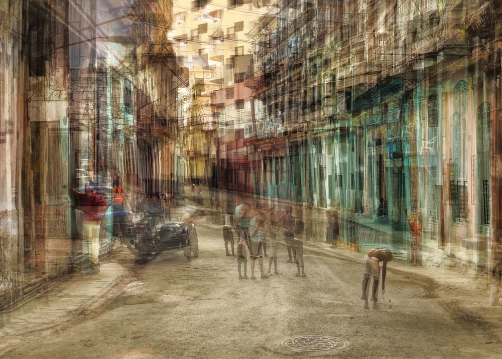 Urban Street Motion by Roxana Labagnara — canvas wall art