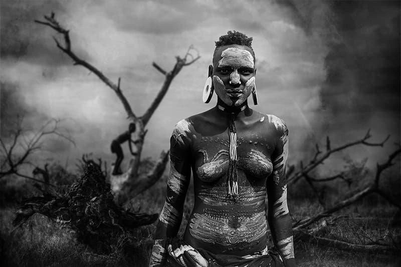 Strong Tribal Woman by Svetlin Yosifov — canvas wall art