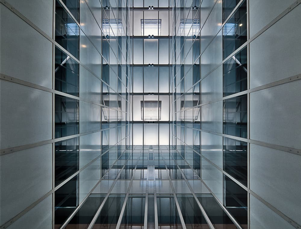 Modern Reflective Architecture by Henk van Maastricht — canvas wall art