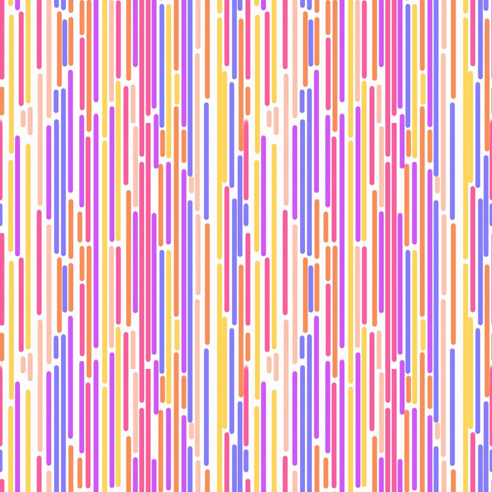 Colorful Vertical Lines by Josie George — canvas wall art